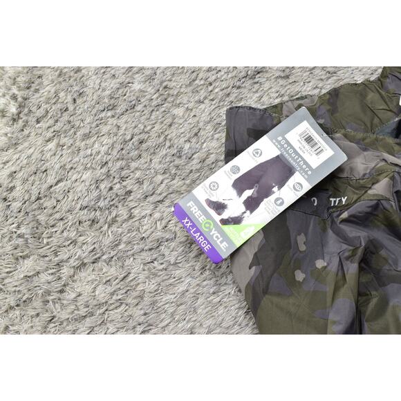 Free Country Men's 2XL Green Camouflage Ski Snow Pants Polyester Zip NWT - Picture 8 of 9